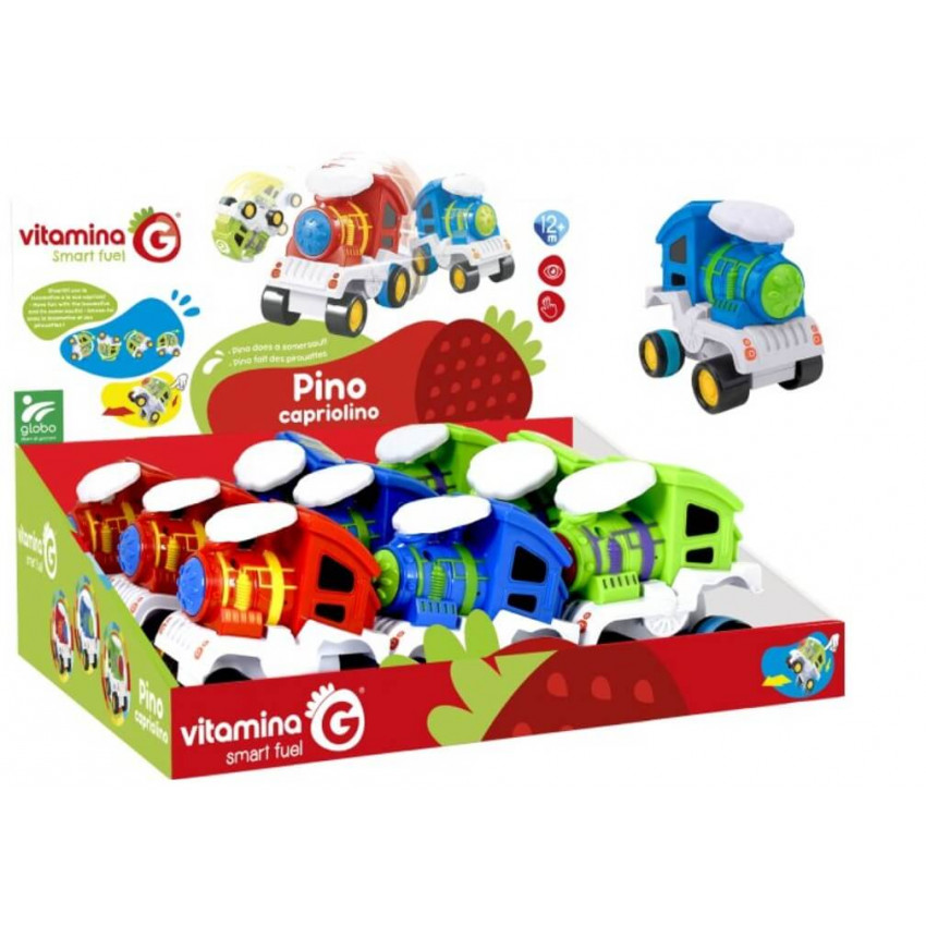 Vitamina G Stlač, jazdi a sprav kotrmelec vlak