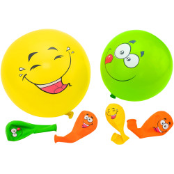 WTOY Balón smajlík/6ks