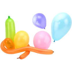 WTOY Balóny mix, 80ks