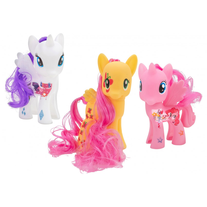 Pony na česanie 3ks