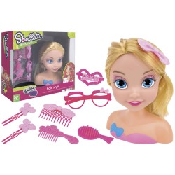 kadernícka hlava pre bábiky, česacia bábika, pre deti