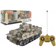 R/C Vojenský tank so zvukmi a svetlami na diaľkové ovládanie