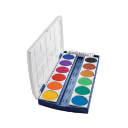 Vodové barvy 12 farieb Herlitz