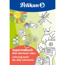Omaľovánky A4 64 stránok - Pelikan