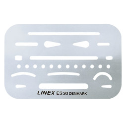Šablona LINEX ES30 ocelová