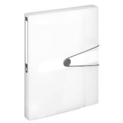 Plastový box s gumičkou Herlitz A4 PP číra