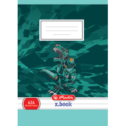 Zošit Herlitz 624 A6 linajkový 70g/m2 mix motívov