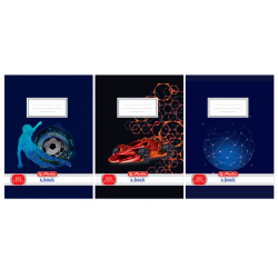 Zošit Herlitz 523 A5 linajkový 70g/m2 mix motívov chlapci