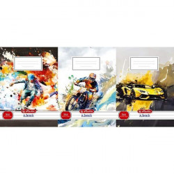  Zošit Herlitz 544 A5 linajkový 70 g/m2, mix motívov chlapci