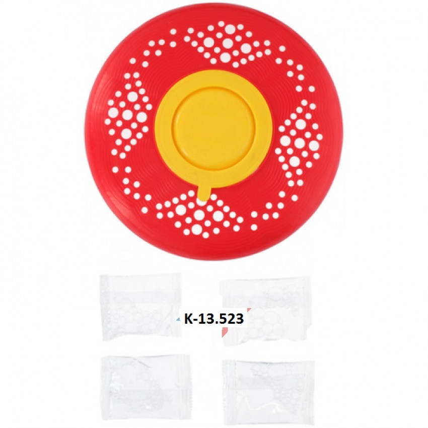 Lietajúci tanier s bublinkami