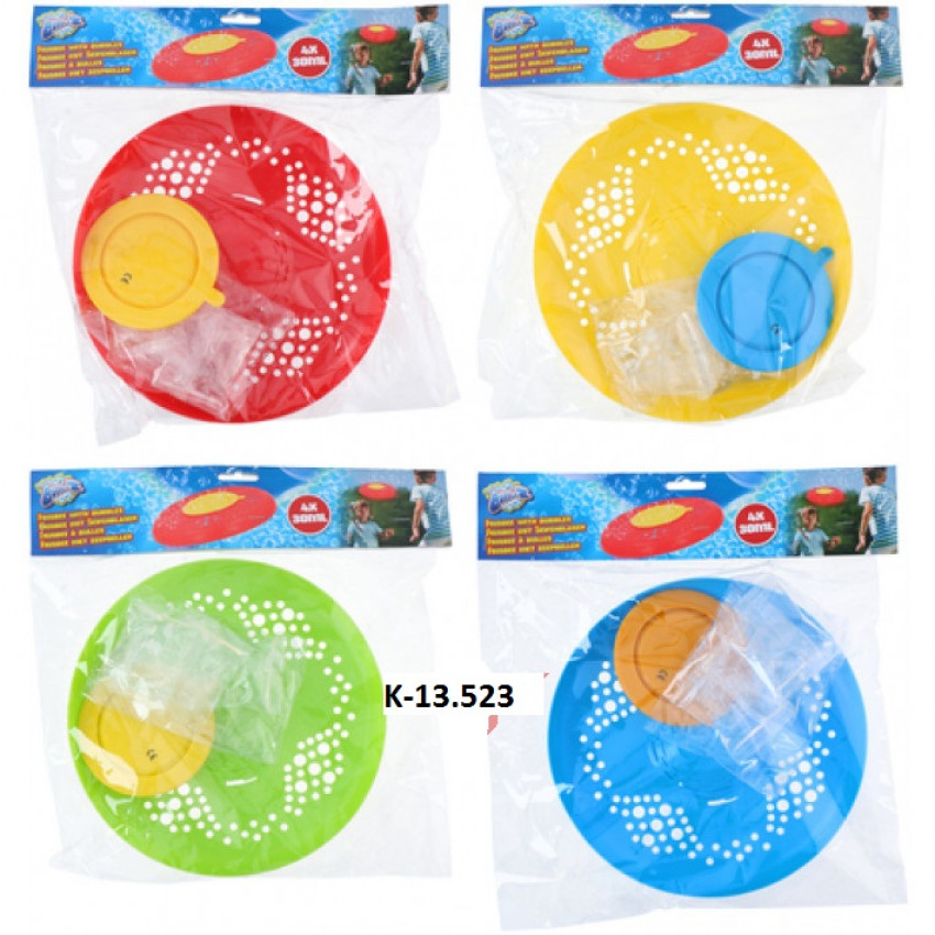 Lietajúci tanier s bublinkami