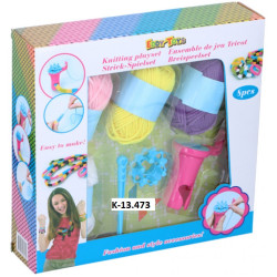 Sada na pletenie 7 dielna vrátane vlny