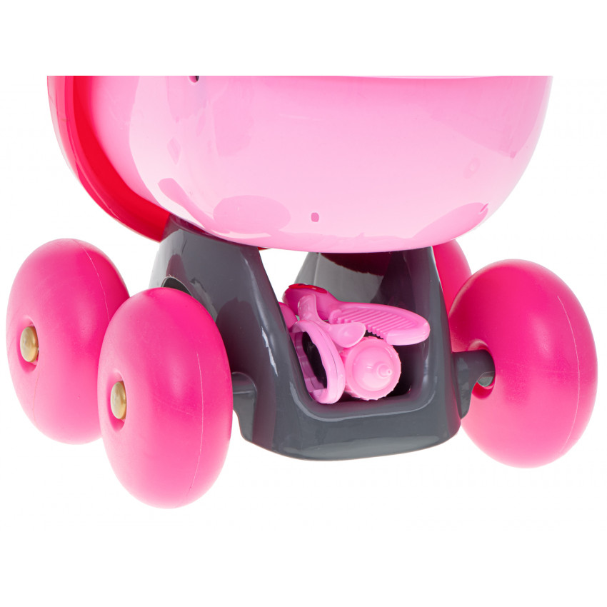 KIK Bábika  Ala 35 cm s kočíkom interaktívna