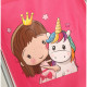 KIK Detský skladací kočík pre bábiky Unicorn
