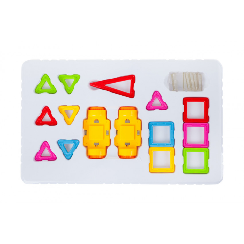 Stavebnica magnetické bloky MAGICKÝ MAGNET MINI 38KS 3+ V2