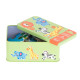 Edukaná hračka morské safari, 25 puzzle, kovový box