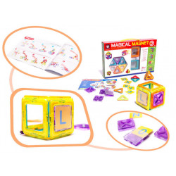 Magnetická stavebnica Magical Magnet - 20 dielov