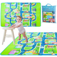 Penová edukačná podložka pre deti STREET 160X130cm