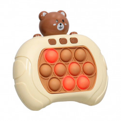 Pop It interaktívna hračka pre deti na baterky medvedík