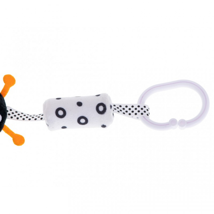 Kontrastná edukačná senzorická hrkálka LIENKA