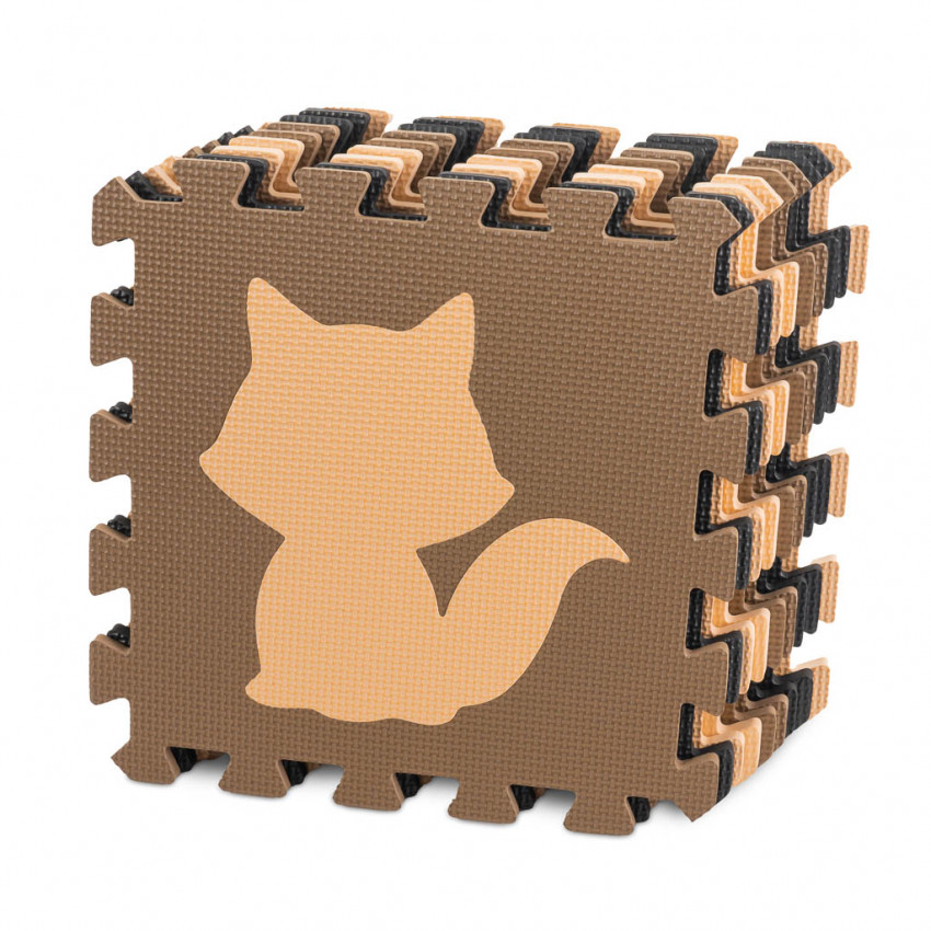 Penové puzzle zvieratká 85 cm X 85 cm X 1 cm 9 ks 