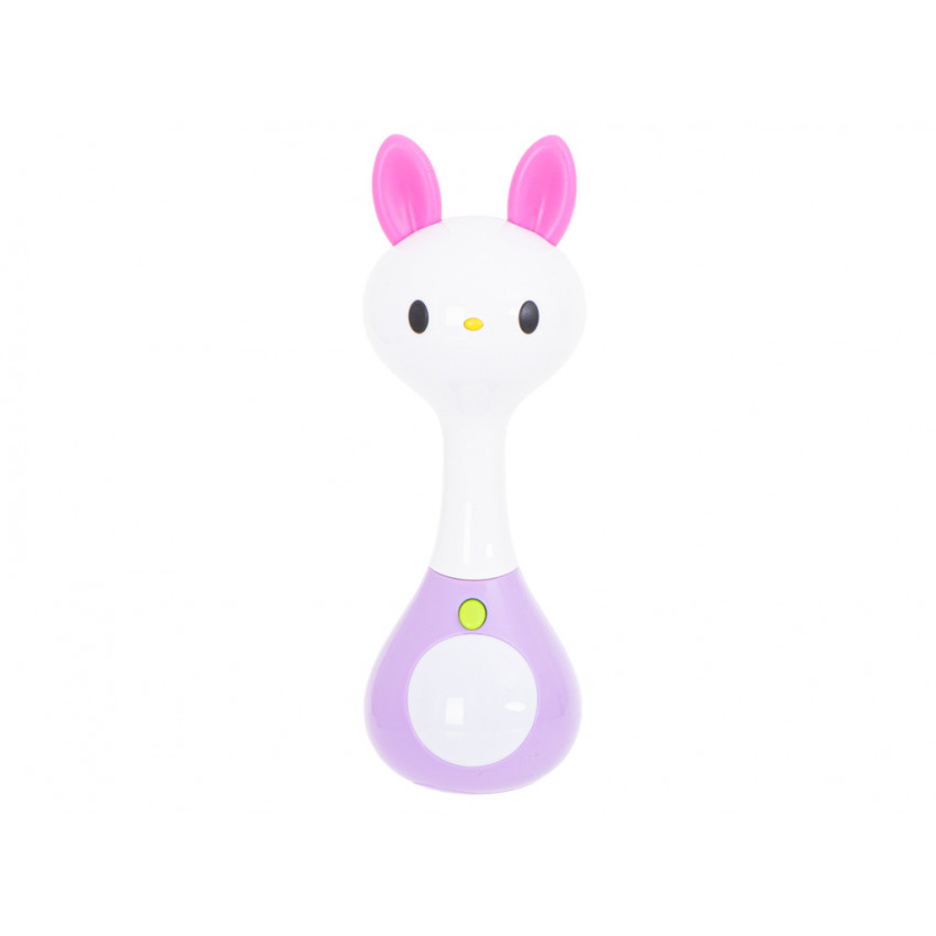 Kojenecké hryzátko, hrkálka zajačik so zvukmi a svetlom 