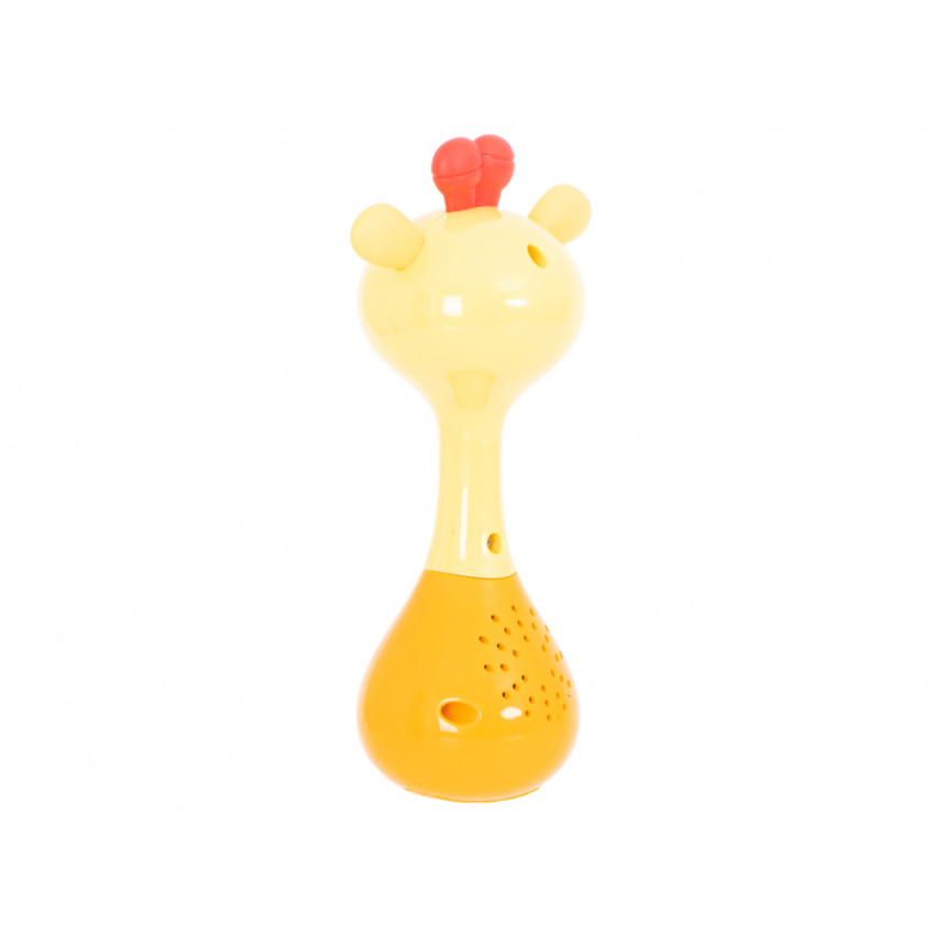 Kojenecké hryzátko, hrkálka žirafa so zvukmi a svetlom 