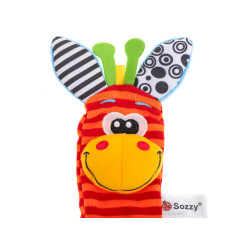 Zábavné ponožky na nôžky 2 ks