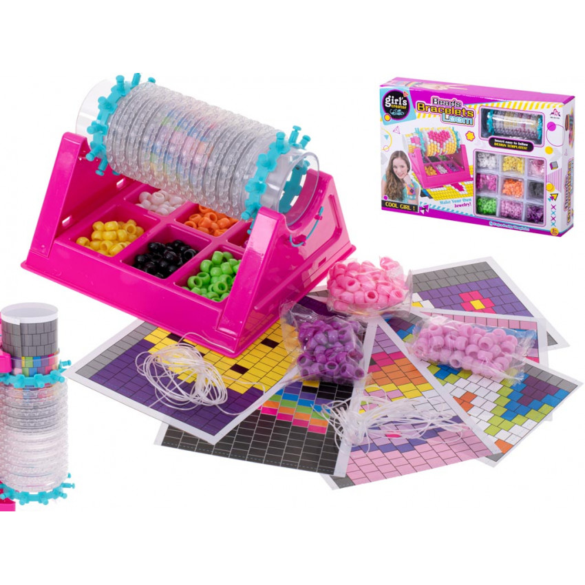 Tkáčsky stav na výrobu korálkových náramkov