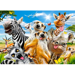 Castorland Puzzle Africké zvieratá 260 dielikov