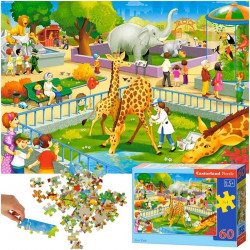 Castorland Puzzle ZOO 60 dielikov