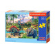 Castorland Puzzle Dinosaurie vulkán 120 dielikov