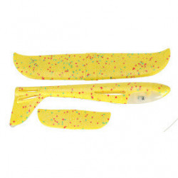 Polystyrénové lietadlo 8 led 48cm