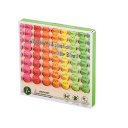 Edukaná hračka  Drevenná násobilka 100