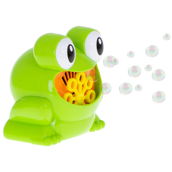 Bublifukový stroj žaba na baterky