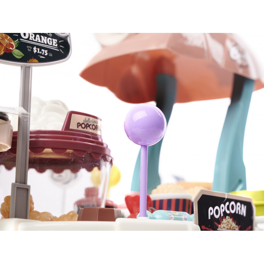 Pop corn vozík na baterky