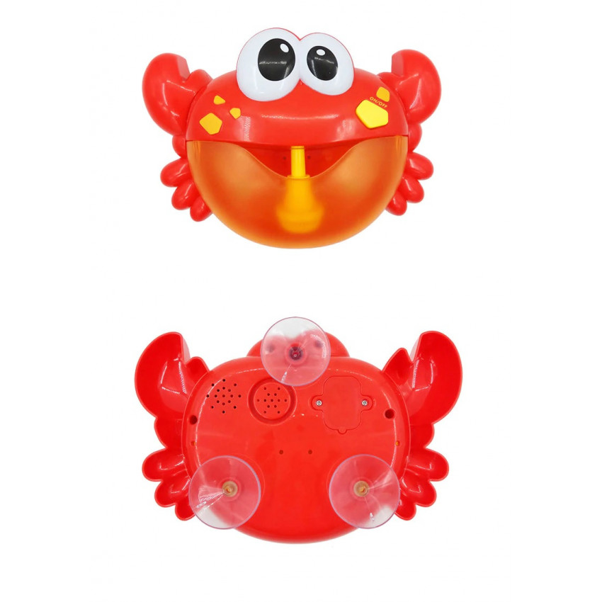 Bublifukový stroj krab do vane na baterky