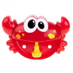 Bublifukový stroj krab do vane na baterky