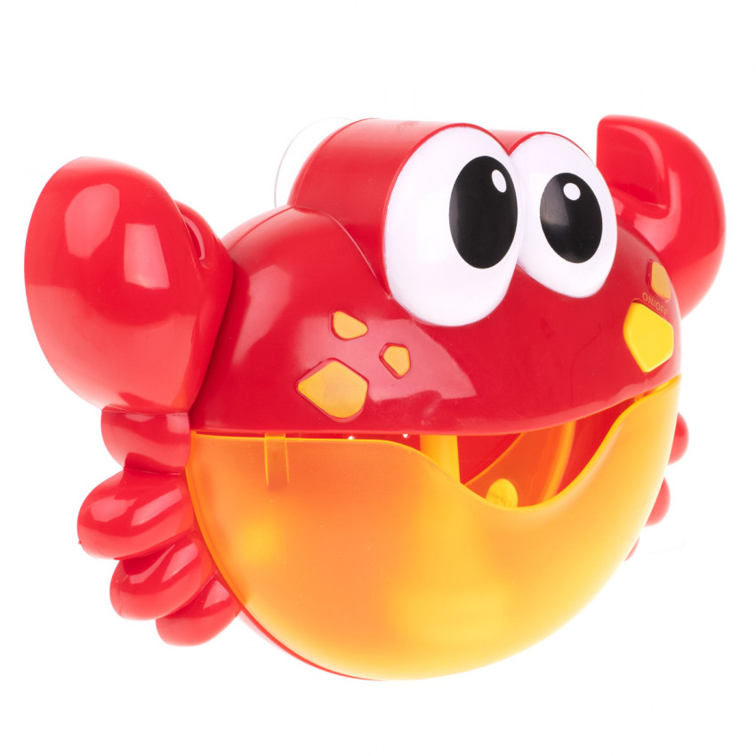 Bublifukový stroj krab do vane na baterky