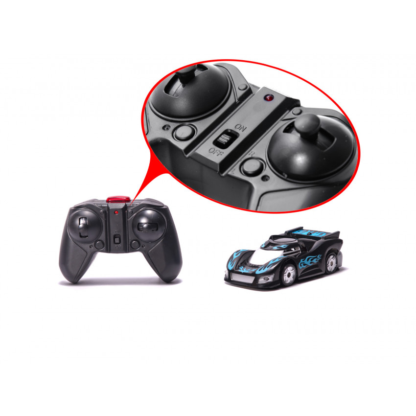 KIK Antigravitačné auto jazdiace po stene či strope 