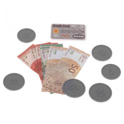 Detská pokladňa s nákupným košíkom a príslušenstvom