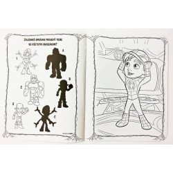 Omaľovánka JM A4 + 100 samolepiek - SPIDEY