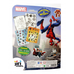 Omaľovánka JM A4 + 100 samolepiek - MARVEL
