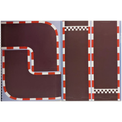 Papierové skladačky Preteky