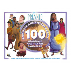 Samolepkový album - 100 samolepiek Prianie