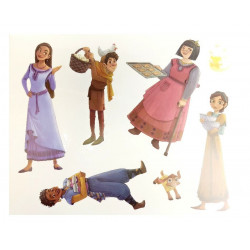 Lepím si znova 50 samolepiek + vymaľovanky - Prianie