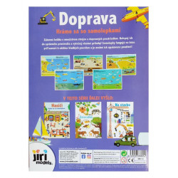 Hráme sa so samolepkami - Doprava A4