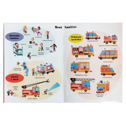Hráme sa so samolepkami - Hasiči A4