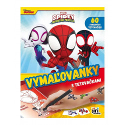 Vymaľovanky s tetovačkami - Spidey