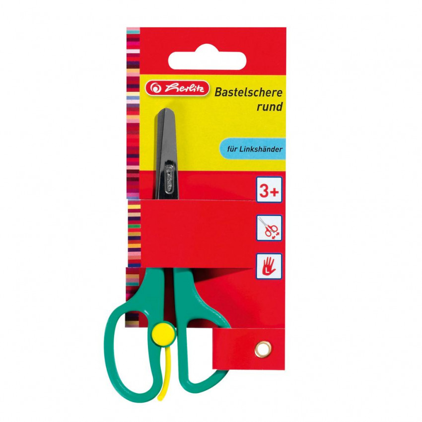 Herlitz Nožnice s odpružením pre ľavákov